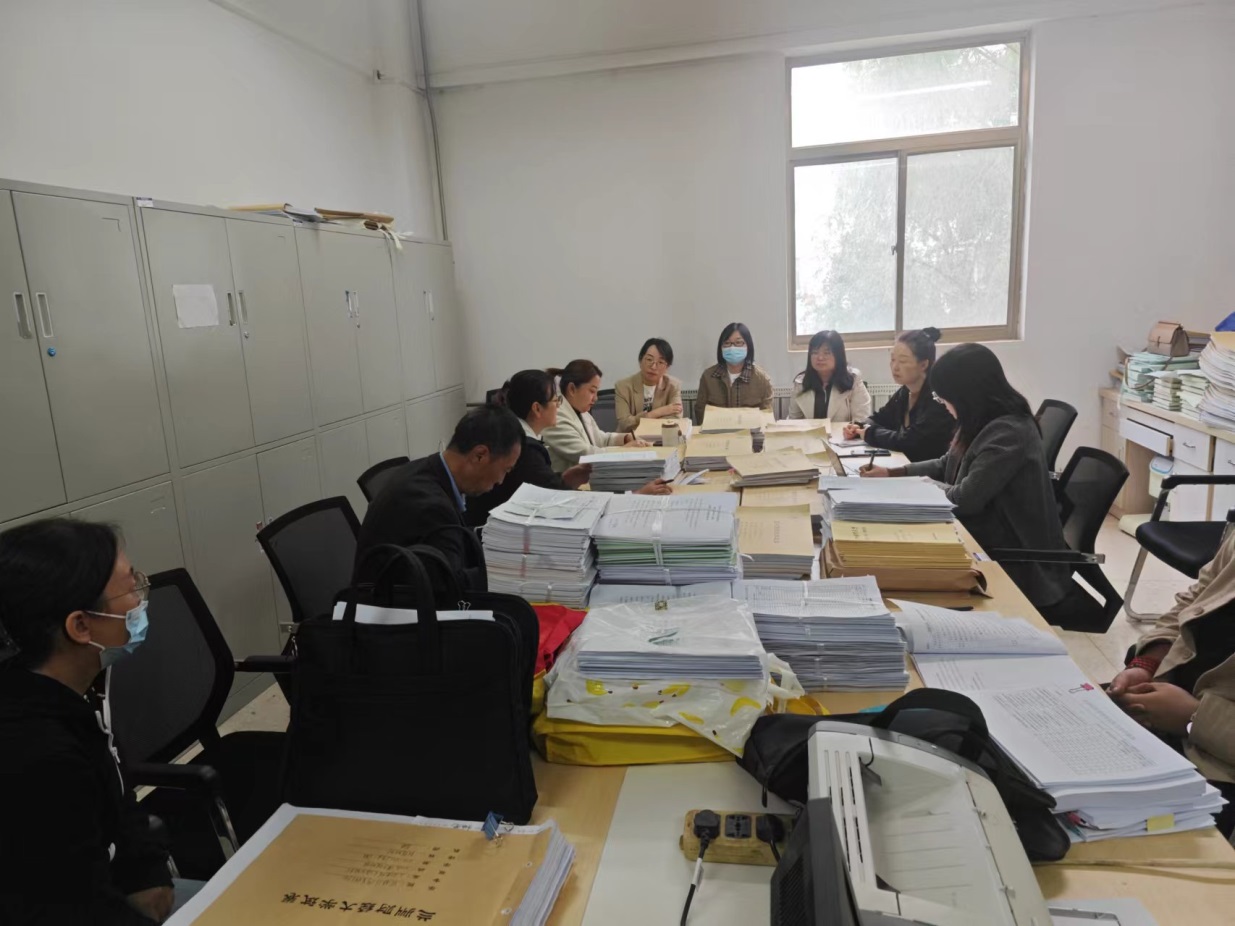 学校第三督查组来我院进行第五轮本科教学资料检查工作