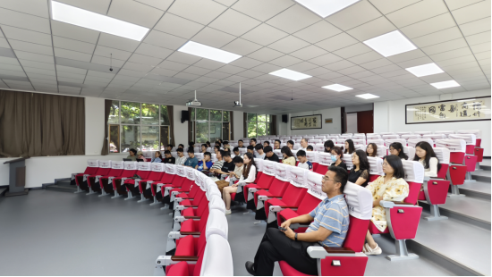 浙江工业大学武前波教授应邀为我院师生作学术报告